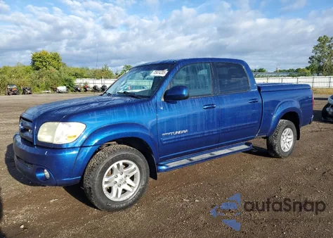 2005 Toyota Tundra Double Cab Limited z USA, uszkodzony, nr VIN 5TBDT48145S494955